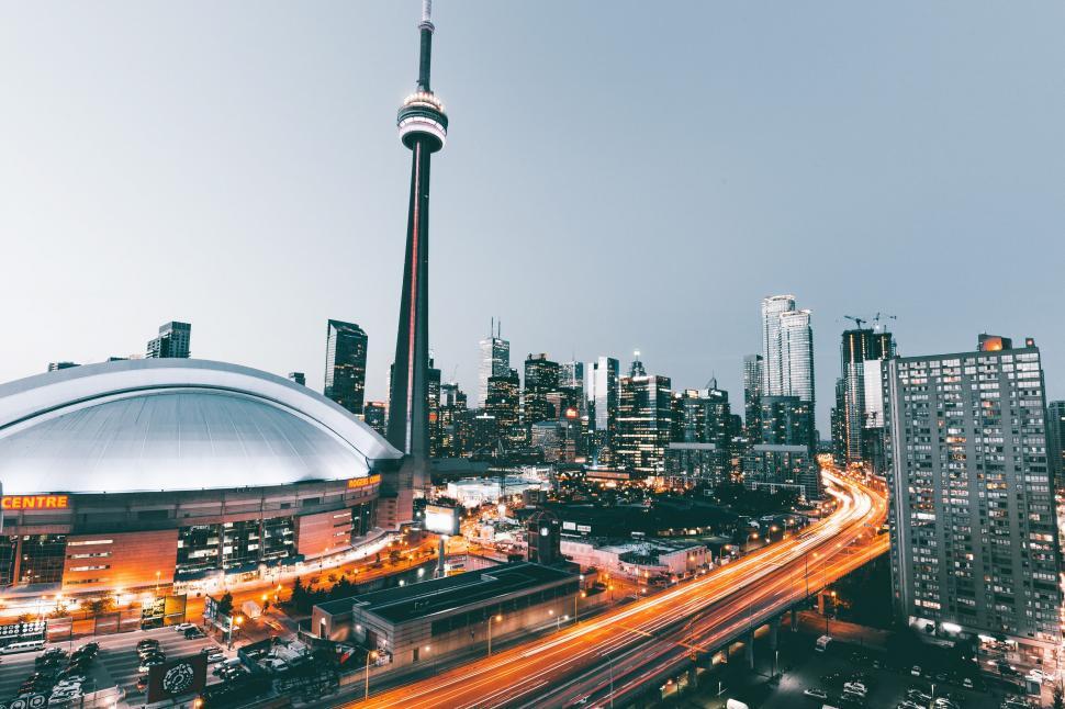 rogers-center-cn-tower-sunset